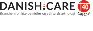 Danish.Care jubilæumslogo